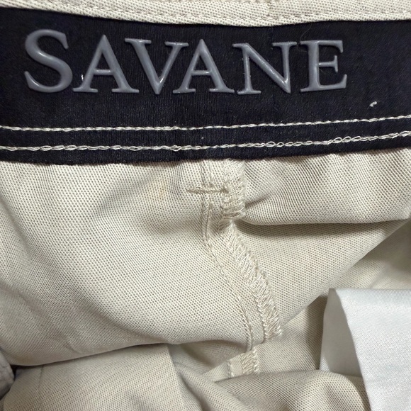 Savane Men's Cream Cargo khaki Shorts Size 44 - Picture 7 of 9